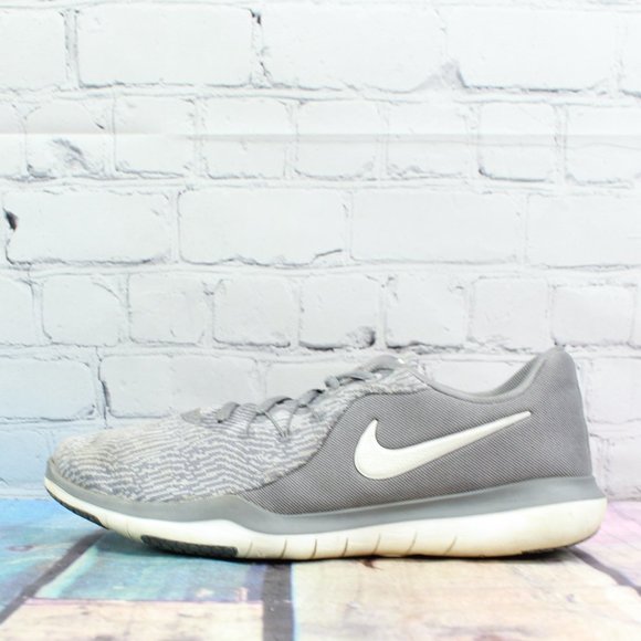 Nike Shoes - Nike Flex Supreme TR 6 Gray Mesh Running Shoes Sneakers Size US 9.5